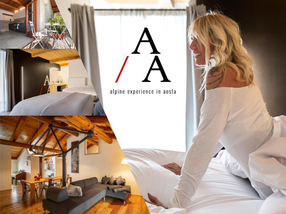 Alp Apartments Ski & Bike - Tourneuve5 Aosta Ngoại thất bức ảnh