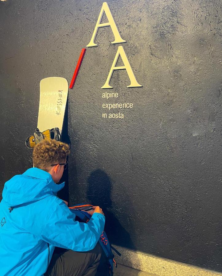 Alp Apartments Ski & Bike - Tourneuve5 Aosta Ngoại thất bức ảnh