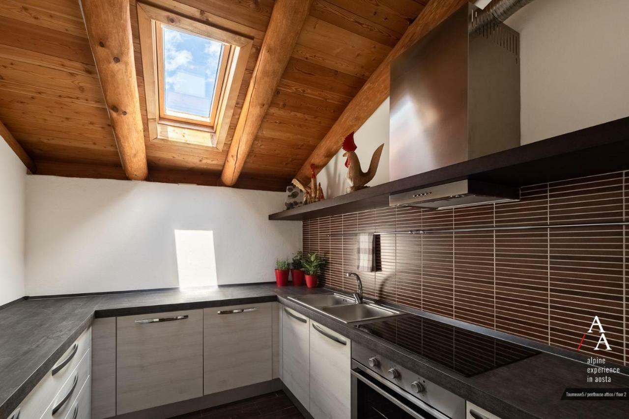 Alp Apartments Ski & Bike - Tourneuve5 Aosta Ngoại thất bức ảnh