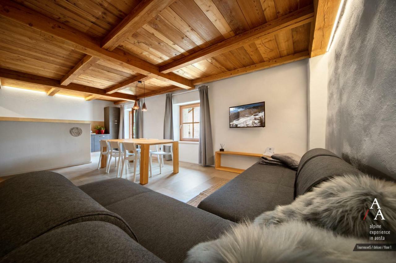 Alp Apartments Ski & Bike - Tourneuve5 Aosta Ngoại thất bức ảnh