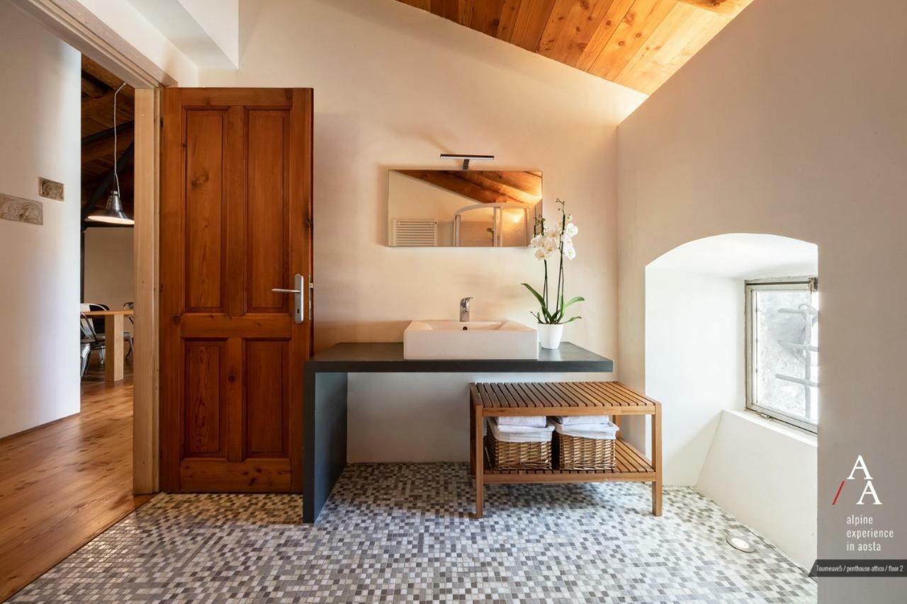 Alp Apartments Ski & Bike - Tourneuve5 Aosta Ngoại thất bức ảnh