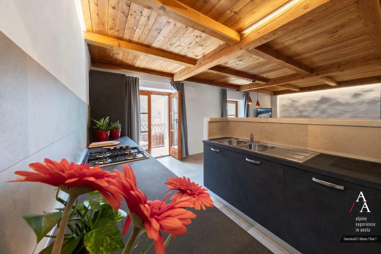 Alp Apartments Ski & Bike - Tourneuve5 Aosta Ngoại thất bức ảnh