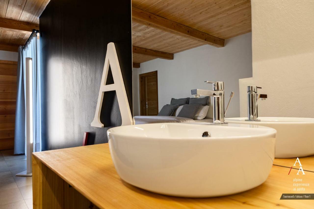 Alp Apartments Ski & Bike - Tourneuve5 Aosta Ngoại thất bức ảnh