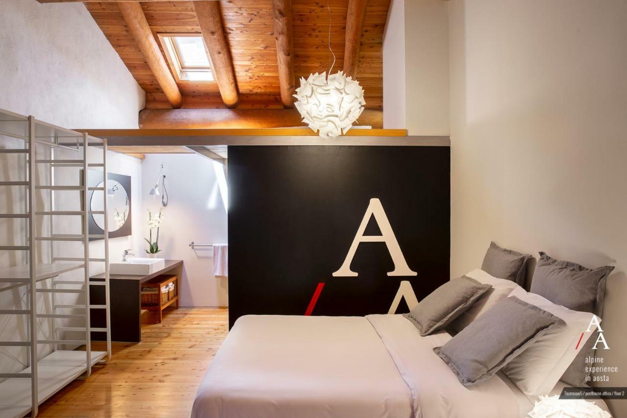 Alp Apartments Ski & Bike - Tourneuve5 Aosta Ngoại thất bức ảnh