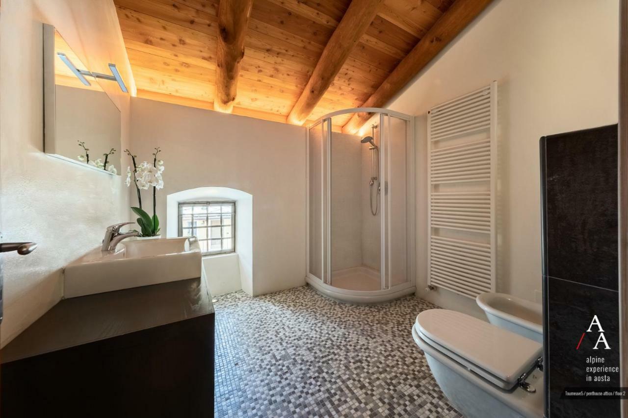 Alp Apartments Ski & Bike - Tourneuve5 Aosta Ngoại thất bức ảnh